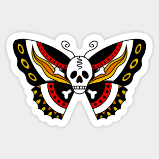 Death’s head moth Sticker